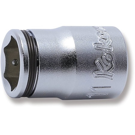 Ko-Ken Socket 11mm Nut Grip 26mm 3/8 Sq. Drive 3450M-11